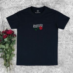 Blvck.Pl Hopeless Romantic Rose T-shirt (NWT)